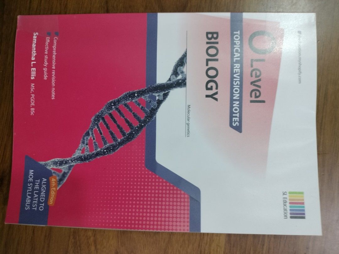 Topical Biological Example O Level Biology Topical Revision Notes, Hobbies & Toys, Books ...