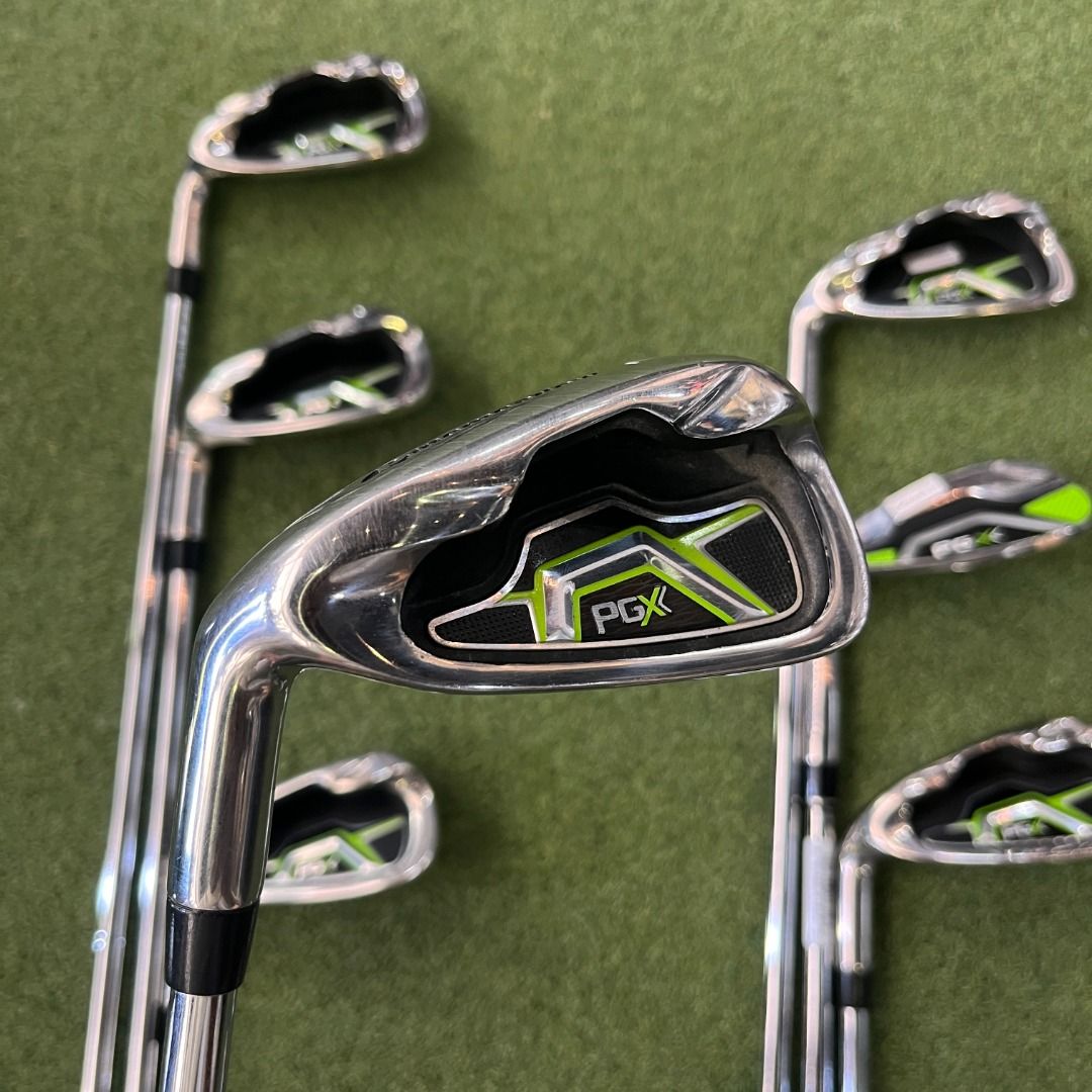 🇯🇵Pinemeadow PGX Irons set 5-9,P APOLLO FlexR Used, Sports Equipment ...