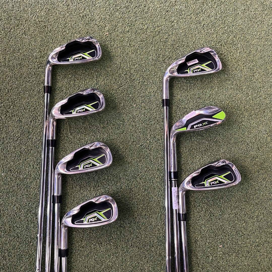 🇯🇵Pinemeadow PGX Irons set 5-9,P APOLLO FlexR Used, Sports Equipment ...