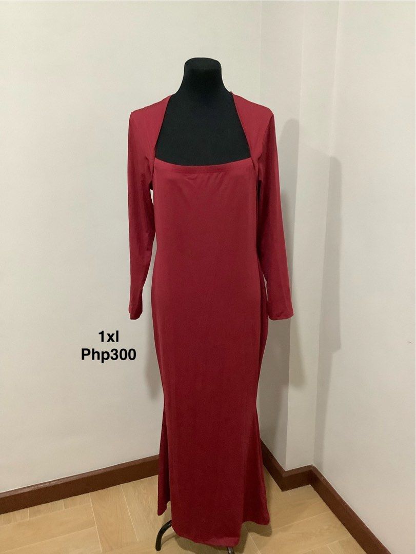 Plus size Long Red Dress 1xl (Category: Dresses) located in Manila. Submitted by angelshope (Listing ID 1402660615, Image 1). Description: Plus size Long Red Dress Size 1xl Loc sta mesa manila.