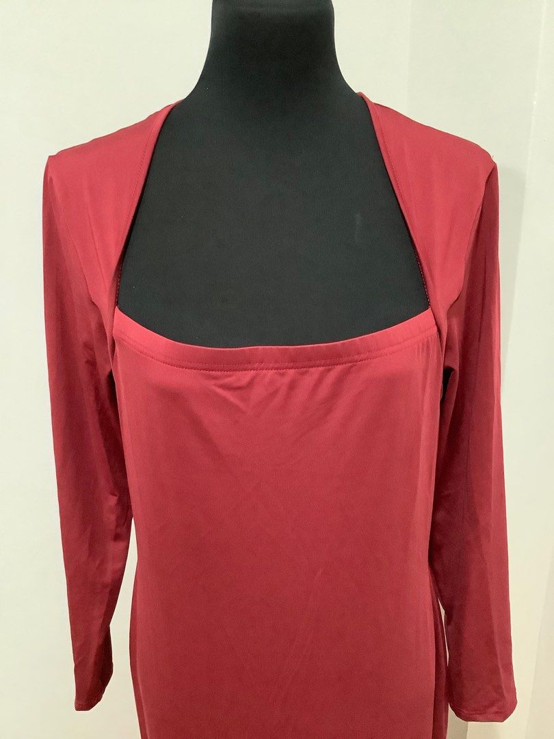Plus size Long Red Dress 1xl (Category: Dresses) located in Manila. Submitted by angelshope (Listing ID 1402660615, Image 2). Description: Plus size Long Red Dress Size 1xl Loc sta mesa manila.