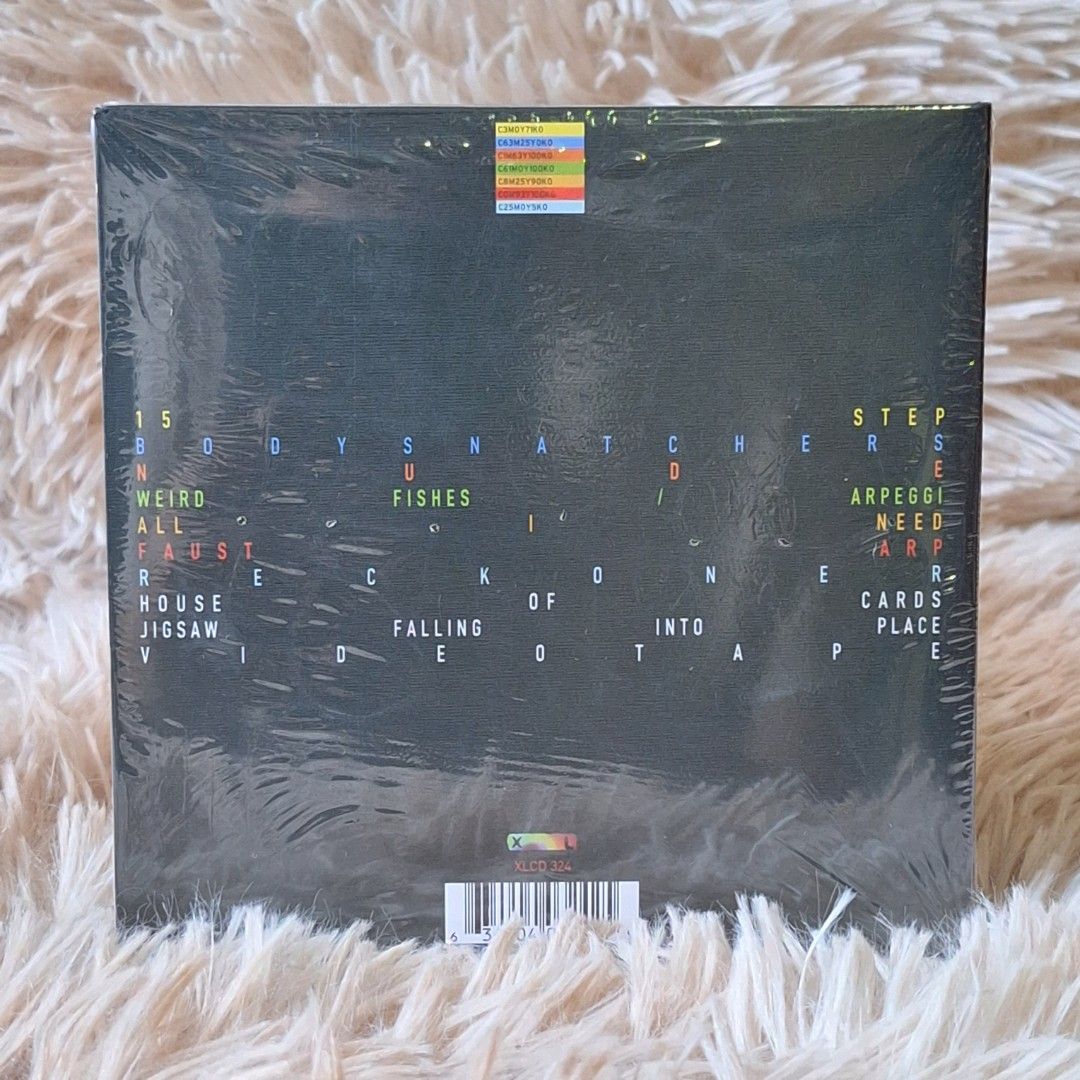 Radiohead - In Rainbows CD (Category: CDs & DVDs) located in Caloocan City. Submitted by collectionsitems (Listing ID 1402511345, Image 2). Description: - Sealed copy of Radiohead's "In Rainbows" CD. - Features hit songs: "15 Step", "Jigsaw Falling into Place", and "Nude". - CD is brand new and still in its original, sealed packaging. - Back of the case includes the tracklist and album details..