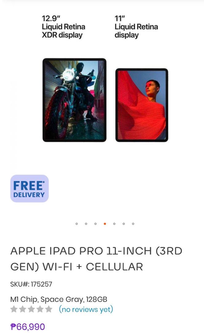 RUSH! 😍 IPAD PRO 11 WIFI + CELLULAR SPACE GRAY (Category: iPad) located in Pasig City. Submitted by gluxerare (Listing ID 1402593542, Image 3). Description: Can ship agad, di po nagagamit. This is Cellular po - Complete Inclusions! Protectors, Cases and Stand - Bought around 8.5k+ with the accessories included complete Box, Manual, charger. - Can add Apple Pencil can be pick up .