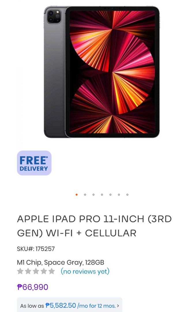 RUSH! 😍 IPAD PRO 11 WIFI + CELLULAR SPACE GRAY (Category: iPad) located in Pasig City. Submitted by gluxerare (Listing ID 1402593542, Image 1). Description: Can ship agad, di po nagagamit. This is Cellular po - Complete Inclusions! Protectors, Cases and Stand - Bought around 8.5k+ with the accessories included complete Box, Manual, charger. - Can add Apple Pencil can be pick up .