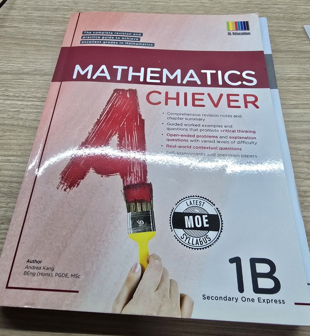Text Math S1 S1: Mathematics Achiever 1B Secondary One Express, Hobbies & Toys ...