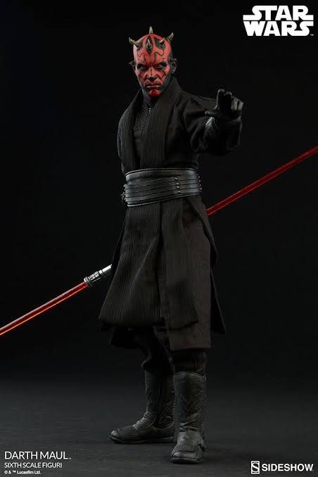 Sideshow Collectibles Darth Maul Sixth Scale Figure (Category: Figurines & Statues) located in Taguig. Submitted by ry.devera (Listing ID 1402646293, Image 1). Description: bnew / opened to put on robe only gcash/bpi lalamove or pickup verawood residences, acacia estates, taguig .