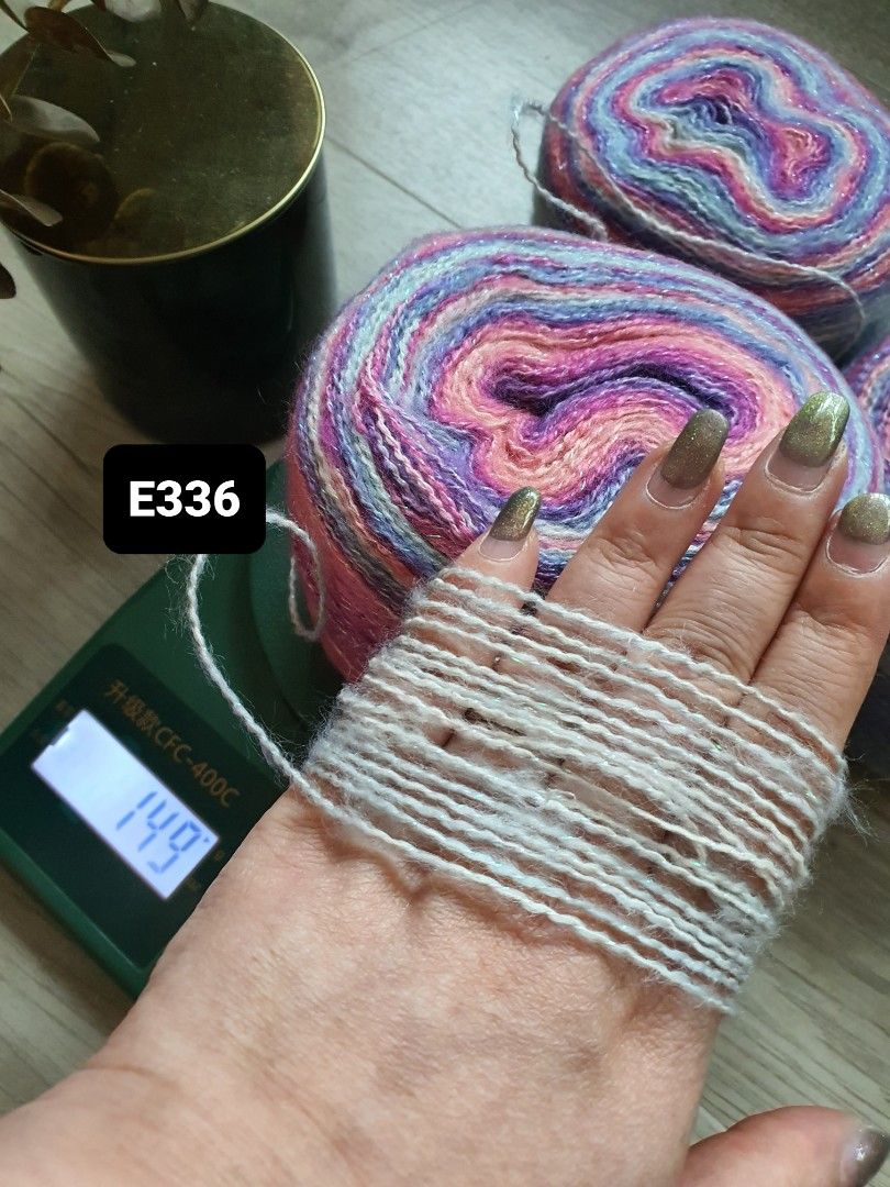 Wool Yarns E312,E313,E314,E321,E322,E323,E324,E336,E400,E401 (Category: Craft Supplies & Tools) located in Singapore. Submitted by meiko0511 (Listing ID 1270670631, Image 1). Description: 🪡 SALE ☆ SALE ☆ SALE☆ 🪡 🐑 Wool Yarns per skein@$4.5 🐑 E312,E313,E314 : 75%Wool 25%Anti-pilling fiber 100g per skein 🤍🤍🤍🤍🤍🤍🤎🤎🤎🤎🤎🤎 🐑 E321,E322,E323 :100% Wool 50g per skein 🤎🤎🤎🤎🤎🤎🤍🤍🤍🤍🤍🤍 #yarn #crochet #knitting #shawl #sweater #socks #