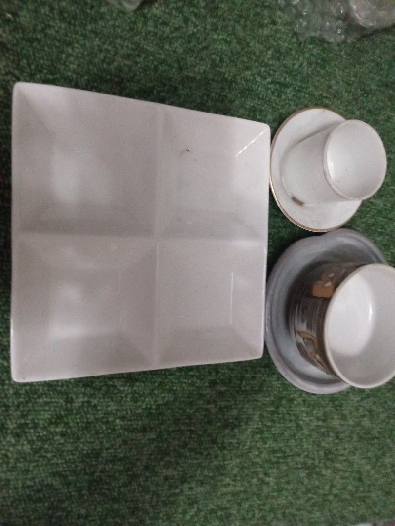 5 pcs Porcelain and stoneware kitchenware items (Category: Other Kitchenware & Tableware) located in Manila. Submitted by padillahe35291 (Listing ID 1402740731, Image 1). Description: branded items from Japan.