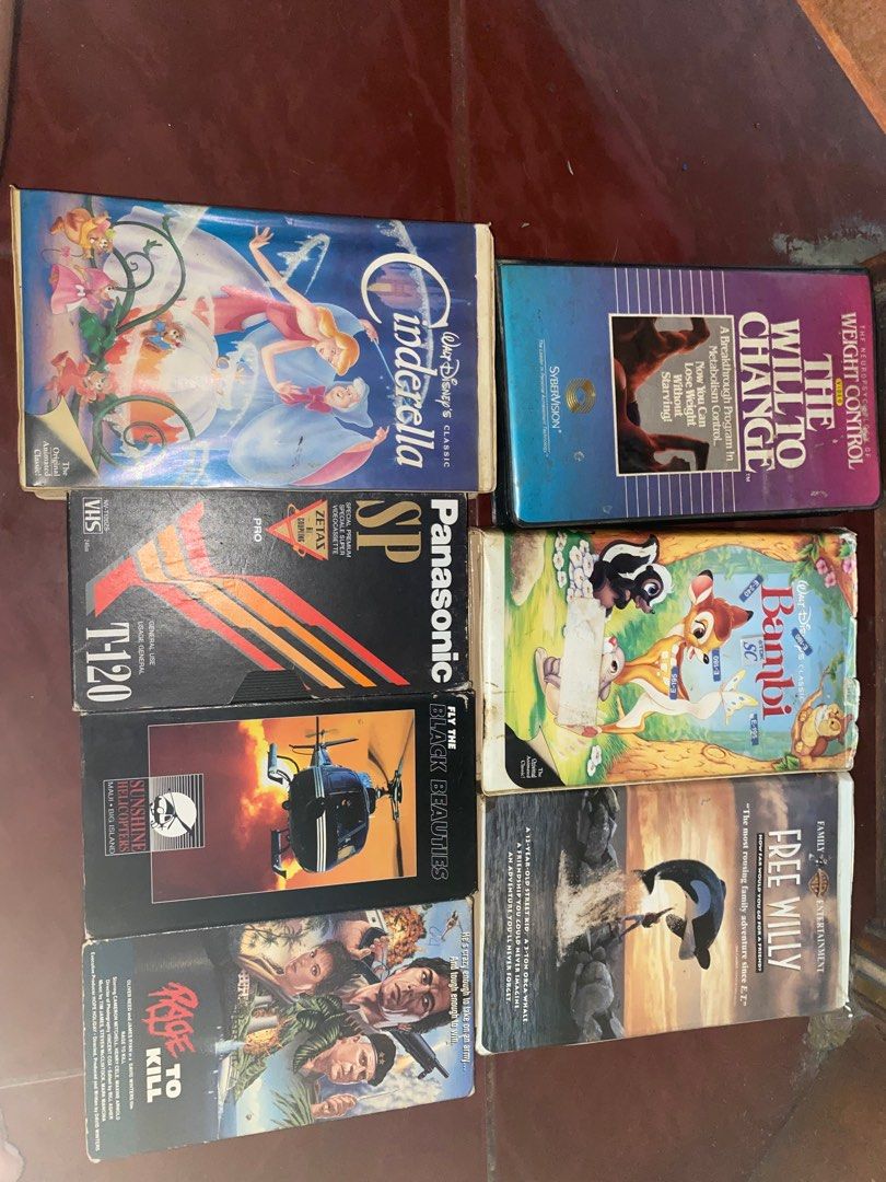Assorted VHS Movie Tapes (Category: CDs & DVDs) located in Manila. Submitted by mightytiger-7bca (Listing ID 1402670275, Image 2). Description: For Sale Betamax More on Rare selling per piece.