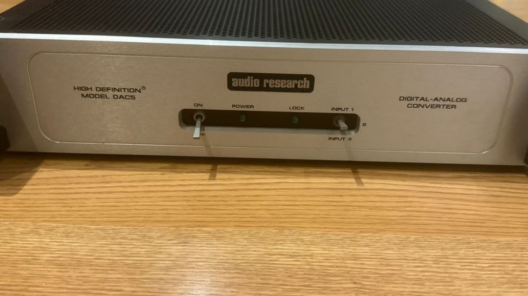 Audio Research DAC 5 digital-to-analog Converter, Audio, Soundbars ...