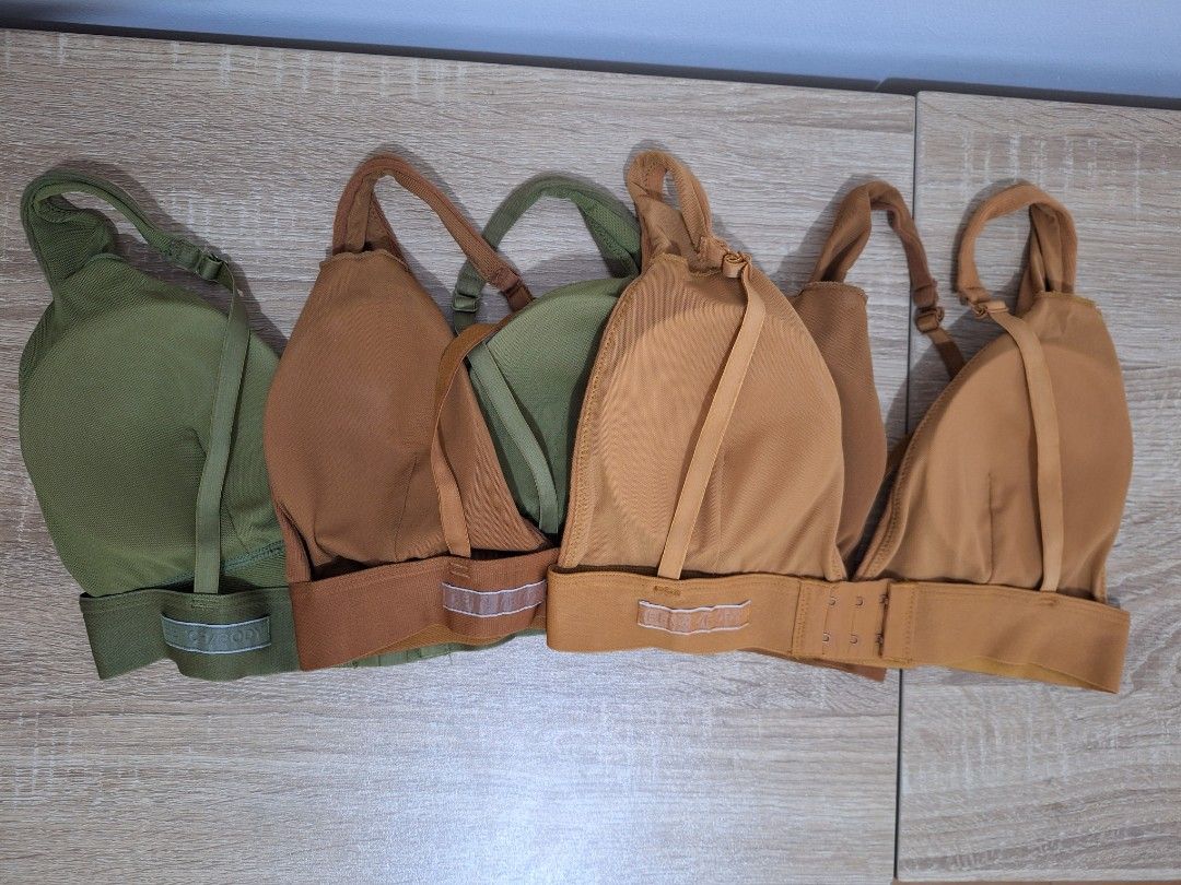 Bench Body Bra - Assorted Colors (Category: Undergarments & Loungewear) located in Taguig. Submitted by raekshin (Listing ID 1402741009, Image 3). Description: 3pcs Bench Body Bra Medium 97% Combed Cotton, 3% Elastic Like new pa sya Kunin nio na sobrang lugi price na yan at a very good quality kase halos di nagamit. RFS: Once lang ata nagamit, masikip sakin If you are small to medium frame na petite kasya sayo to.