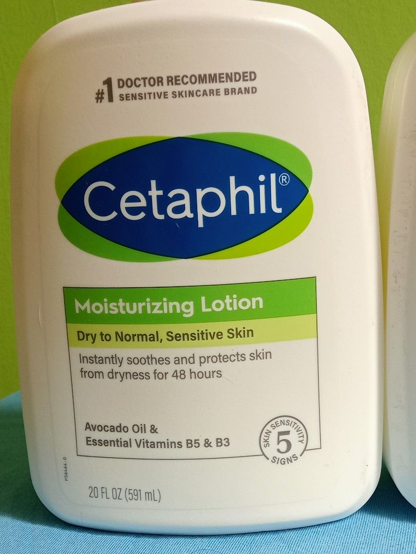 Cetaphil Moisturizing Lotion 20 fl oz (Category: Body Care) located in Cebu City. Submitted by extraspace (Listing ID 1402737636, Image 2). Description: Cetaphil lotion 591ml Purchased in U.S P900 per bottle.