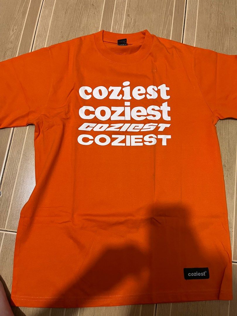 Coziest Orange Graphic Tee (Category: Tshirts & Polo Shirts ) located in Manila. Submitted by declutterrrrrrrph (Listing ID 1402792337, Image 1). Description: .