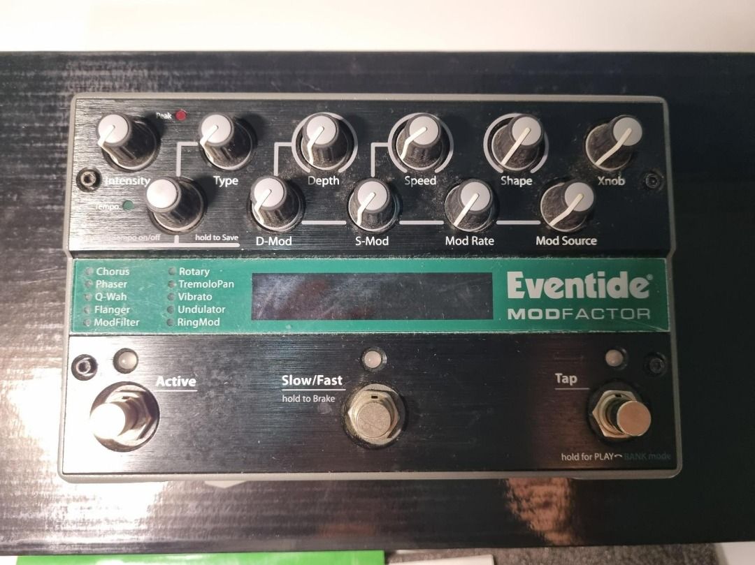 Eventide Modfactor - Modulation effector (Category: Musical Instruments) located in Muntinlupa City. Submitted by dilim (Listing ID 1402750240, Image 2). Description: - Eventide Modfactor modulation effector. - Includes original box, manual and gender for power supply - Features a variety of modulation effects (Chorus, Phaser, Flanger, etc.). - Durable build. - Perfect for guitarists and musicians. - Adds depth and character to your sound..
