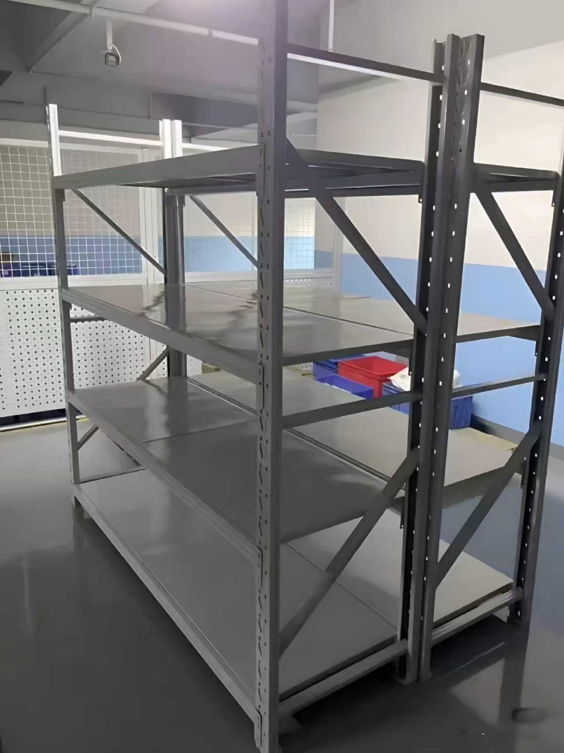 Factory Raw Material Shelves - Super Heavy-Duty 200-350kg Load, Carbon ...