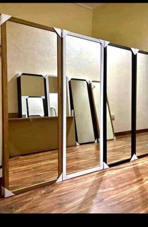Full Body Mirror / Wall Mounted Mirror/ Stand Mirror/Cr Mirror (Category: Face Care) located in Taguig. Submitted by julieaquino1994-57660 (Listing ID 1402773052, Image 1). Description: SALE ‼️ SALE ‼️ SALE ‼️ ORDER NOW ‼️ DELIVER NOW ‼️ READY STOCKS.😍 .