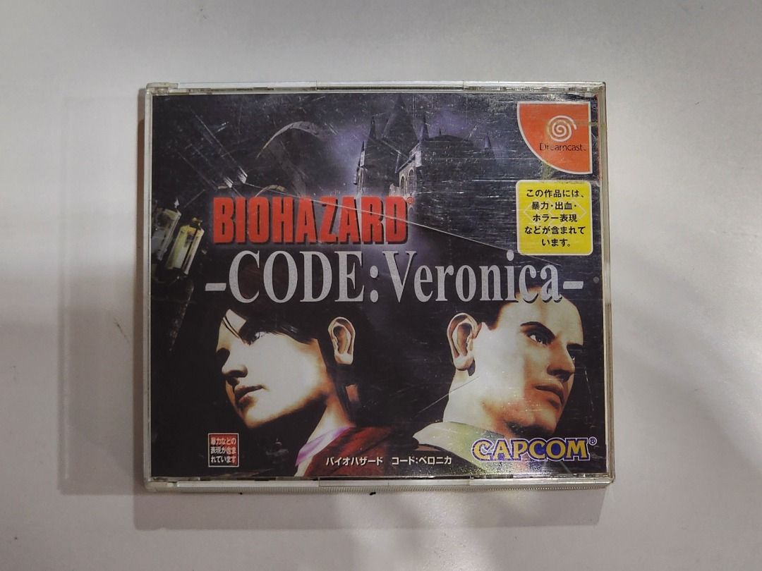 【米舖GAME】 7成新 DC Biohazard Code Veronica 生化危機 雙碟版 喪屍 日版 日文, 電子遊戲, 電子遊戲 ...