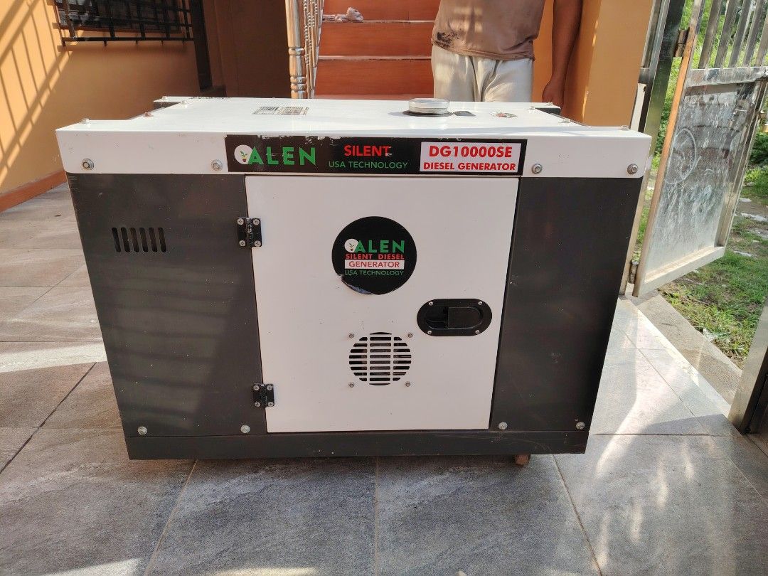 Generator 10kva (Category: Construction Tools & Equipment) located in Cavite. Submitted by missyfhey (Listing ID 1402689798, Image 2). Description: ALEN GENERATOR USA TECHNOLOGY 10kva WORKING, COMPLETE WITH MANUAL RFS NO LONGER NEEDED AND NEED FUNDS Location: General Trias Cavite.