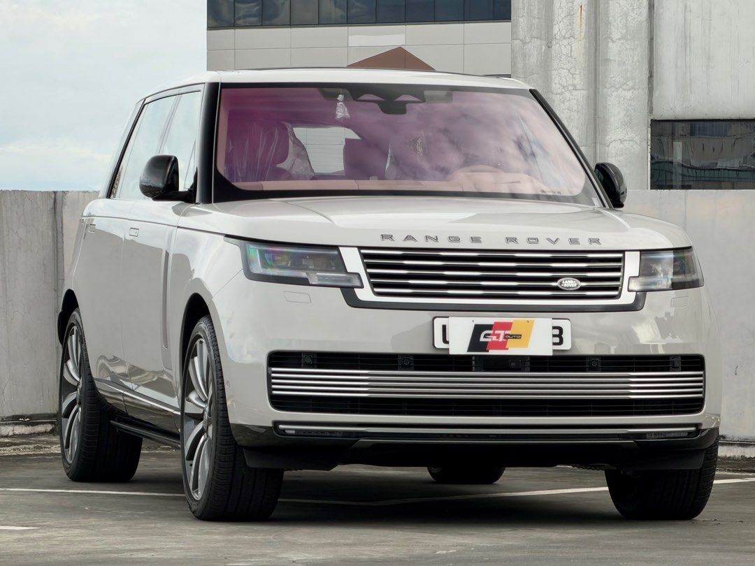 Land Rover Range Rover SV LWB Auto (Category: New Cars) located in Pasig City. Submitted by gtautoph (Listing ID 1402709677, Image 1). Description: ⬛️🟥🟨 FOR SALE 🟨🟥⬛️ BRAND NEW 2024 Range Rover SV LWB P615 Borasco Grey 4.4-liter V8 Twin Turbocharged 606hp Four-Wheel Steering 8-speed Automatic 13.1” Infotainment System Dual 13.1” Rear Passenger Touchscreens Meridian Premium Audio System Apple CarPlay & Android Auto Entertainment Package Ottoma