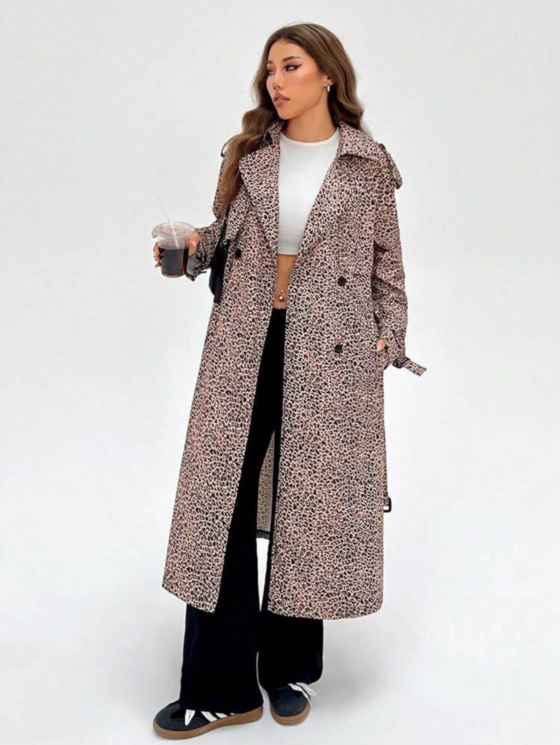 Leopard Print Belted Long Coat (Category: Coats, Jackets and Outerwear) located in Batangas. Submitted by lovedbylaiza (Listing ID 1402743294, Image 3). Description: •Olive Long Coat• Code: 084 Details: • Brand New • Size: Fits small to semi large frames • Other details: So HQ and comfy fabric 💌 Kindly read 🍒 MOP: Gcash / BPI / Cash (for pickups only) 🍒 Payment Cutoff: 1 day after ordering * For delivery: Grab Express | LBC | J&T - Refrain fro