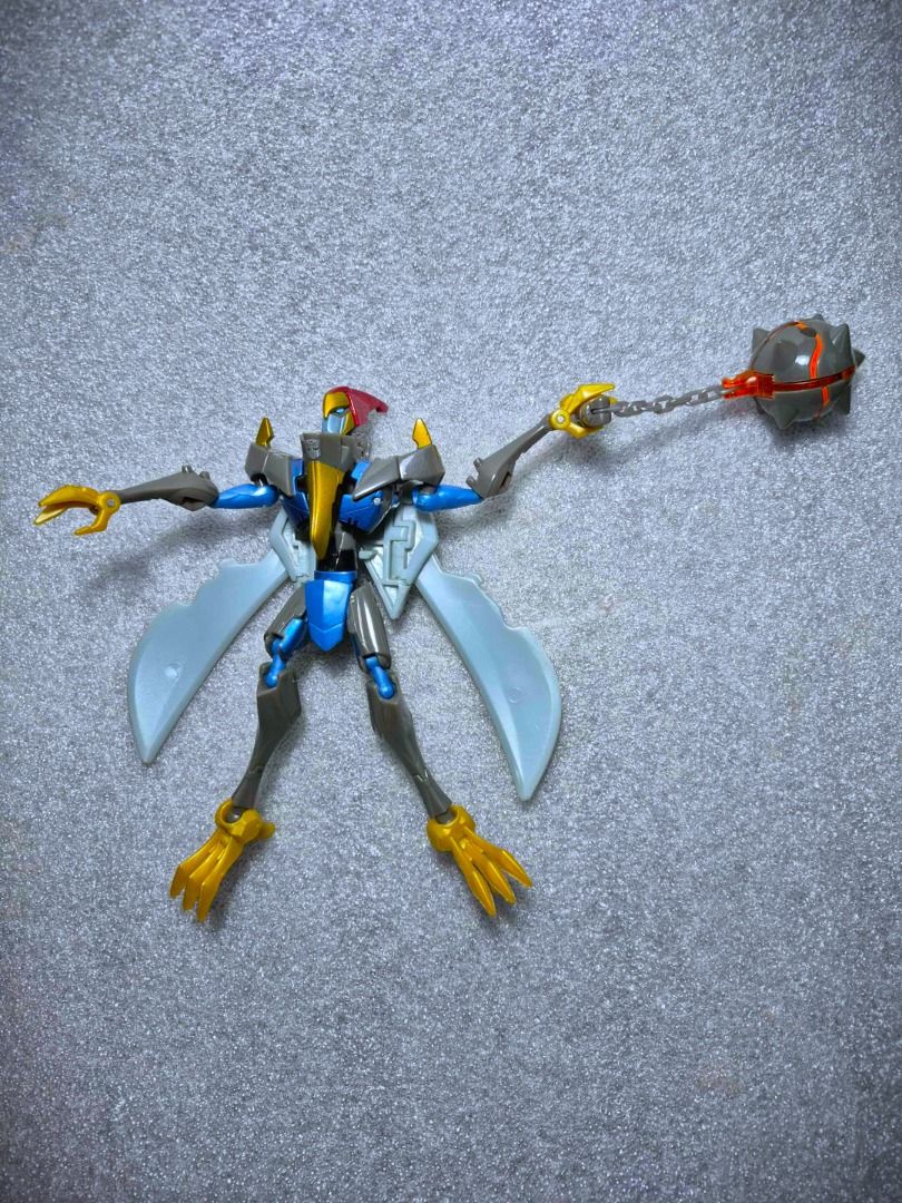 Loose ANIMATED SWOOP Hasbro Deluxe Class Dinobot Transformers (Category: Action & Battle Toys) located in Pasay City. Submitted by Chariselyn (Listing ID 1402777174, Image 1). Description: Loose ANIMATED SWOOP (2,000+sf) Hasbro Deluxe Class Dinobot Transformers Series: Transformers Animated, 2008 Scale: 6 inches Stock: 1 Box Condition: No box Issues: 0 Accessories: complete with weapon, no manual Mode of Payment: GCash or through your rider Shipp