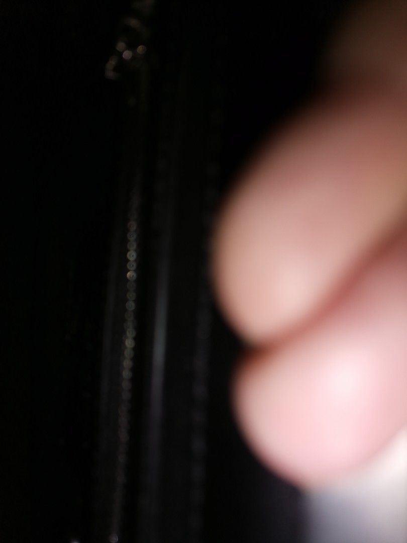 Milly Tina Black Handbag with Chain Strap (Category: Luxury Bags & Wallets) located in Makati City. Submitted by divimall9928169 (Listing ID 1402715240, Image 2). Description: Leather with chain handle Inside is clean No smell Very presentable .