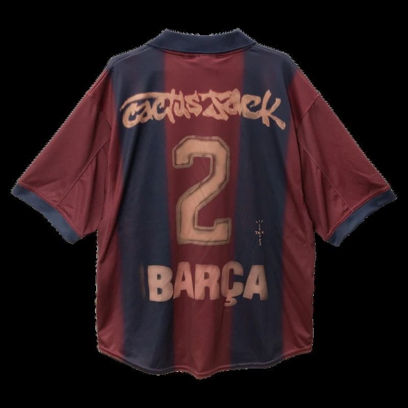Nike x Travis Scott FC Barcelona Jersey Retro Limited Edition