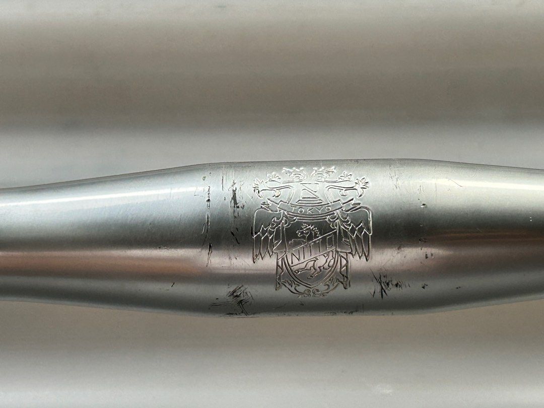 NITTO B2522 Handlebar (Category: Bicycles) located in Mandaluyong City. Submitted by hugohakkinen (Listing ID 1402667779, Image 3). Description: Thanks admin! FS: NITTO B2522 Handlebar Polished Aluminum Quality used Some few clamping marks but still very presentable 31.8 OS clamping 58cm width 3.5k FIRM Cubao area Pickup/Lalamove PM 📩 if interested RFS: extra handlebar touring bike, commuter bike, road bike, fixie bike, classic bike.