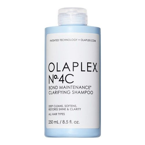 Olaplex No.4C Bond Maintenance Clarifying Shampoo 250ml (Category: Hair) located in Caloocan City. Submitted by pam123_owl (Listing ID 1402667978, Image 1). Description: Olaplex No.4C Bond Maintenance Clarifying Shampoo. Deep cleans, softens, and restores shine and clarity for all hair types. The bottle contains 250 mL / 8.5 fl. oz. of product. Features patented technology..