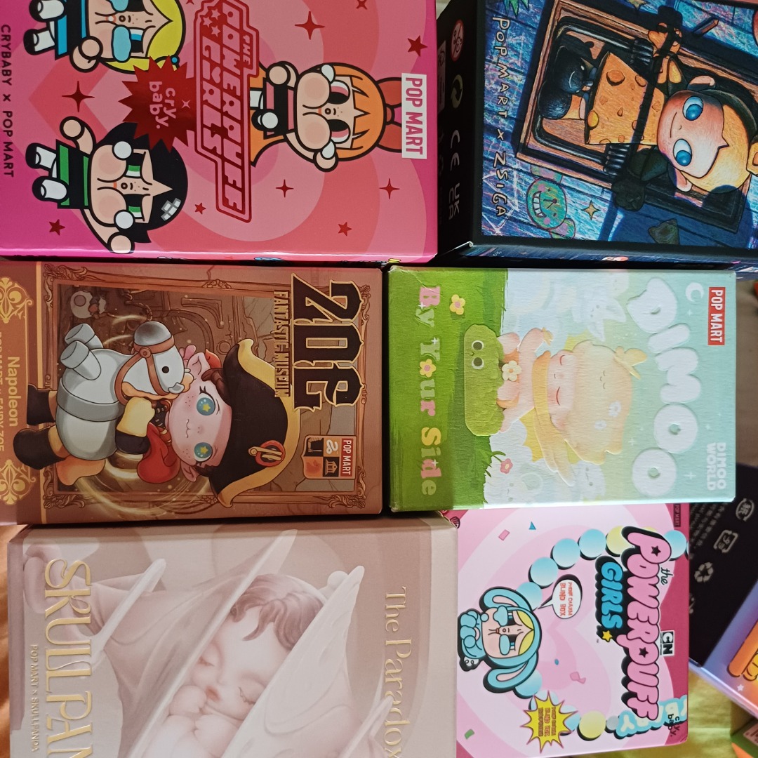 Popmart Blind Boxes [Sealed], Hobbies & Toys, Toys & Games on Carousell