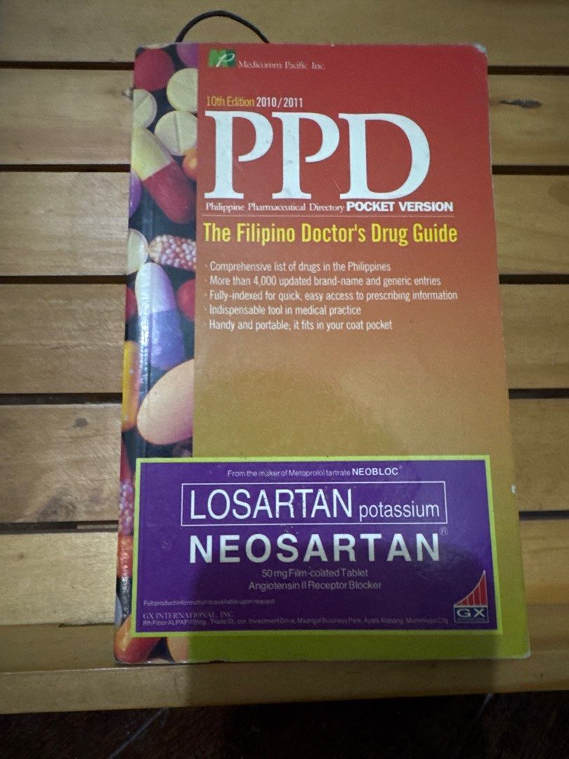 PPD Philippine Pharmaceutical Directory 10th Edition (Category: Textbooks) located in Quezon City. Submitted by big_fat_momma (Listing ID 1402676380, Image 1). Description: .