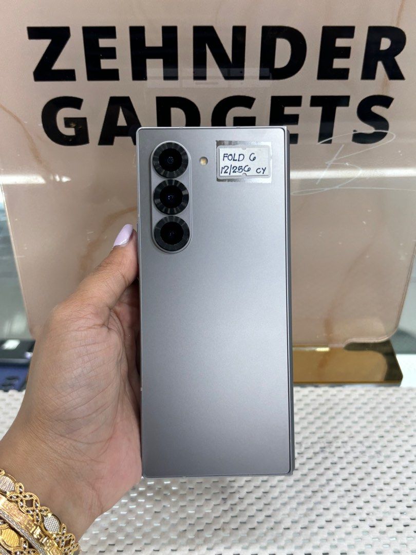 SAMSUNG FOLD 6 12/256GB OPENLINE (NTC APPROVED) (Category: Samsung) located in San Juan City. Submitted by desireebayal96 (Listing ID 1402758564, Image 1). Description: FOLD 6 * SLIGHTLY USED * 12/256GB * DUAL SIM (BOTH SIM OPENLINE) * NTC APPROVED * 98% SMOOTH * NO ISSUE * NO HISTORY OF REPAIR * NO AMOLED BURN * NO DEAD PIXEL * WITH 25W SET CHARGER OPEN FOR COD SAME DAY DELIVERY PLUS SHIPPING FEE MESSAGE ME DIRECTLY FOR MORE INFO Store located📍