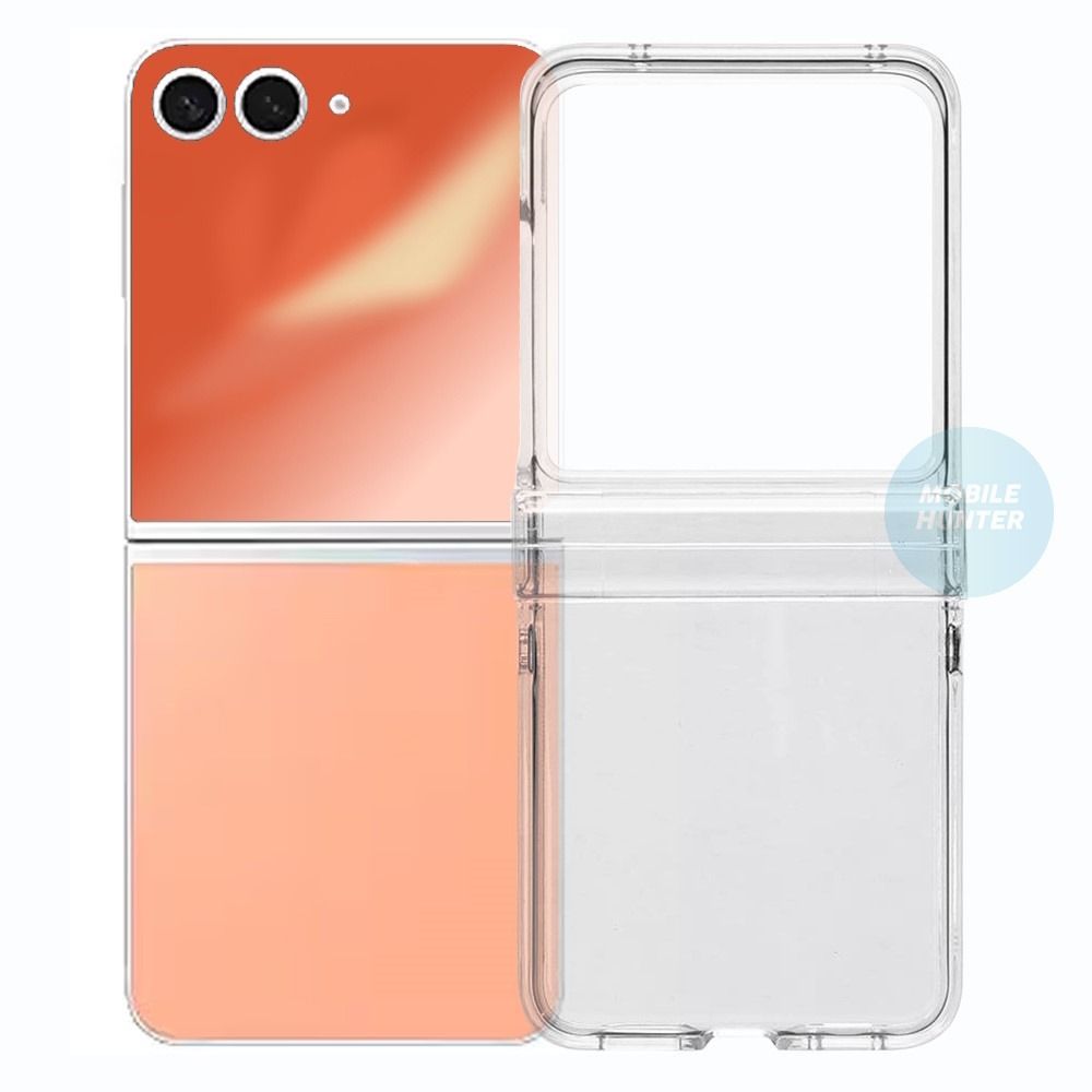 Samsung Z Flip 7 German Import Hinge Protector Fingerprint Resistant (Clear) (Category: Cases & Sleeves) located in Manila. Submitted by mobilehub_official (Listing ID 1402708506, Image 1). Description: Designed for Samsung Z Flip 7 Open screen cutout Clear TPU Case Fingerprint resistant Hinge protection Shock resistant Easy, snap on/off installation Precision cut out for your buttons, ports, camera and flash Scratch resistant material protect ag