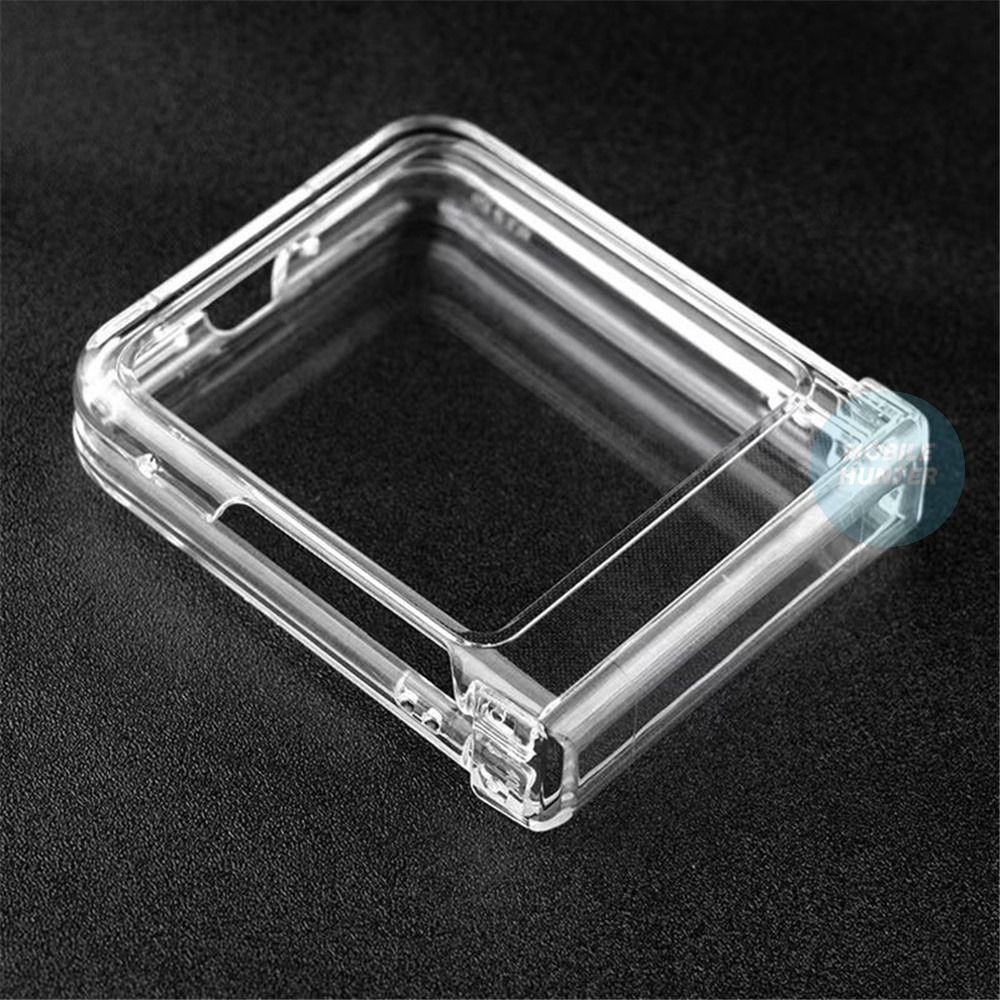 Samsung Z Flip 7 German Import Hinge Protector Fingerprint Resistant (Clear) (Category: Cases & Sleeves) located in Manila. Submitted by mobilehub_official (Listing ID 1402708506, Image 3). Description: Designed for Samsung Z Flip 7 Open screen cutout Clear TPU Case Fingerprint resistant Hinge protection Shock resistant Easy, snap on/off installation Precision cut out for your buttons, ports, camera and flash Scratch resistant material protect ag