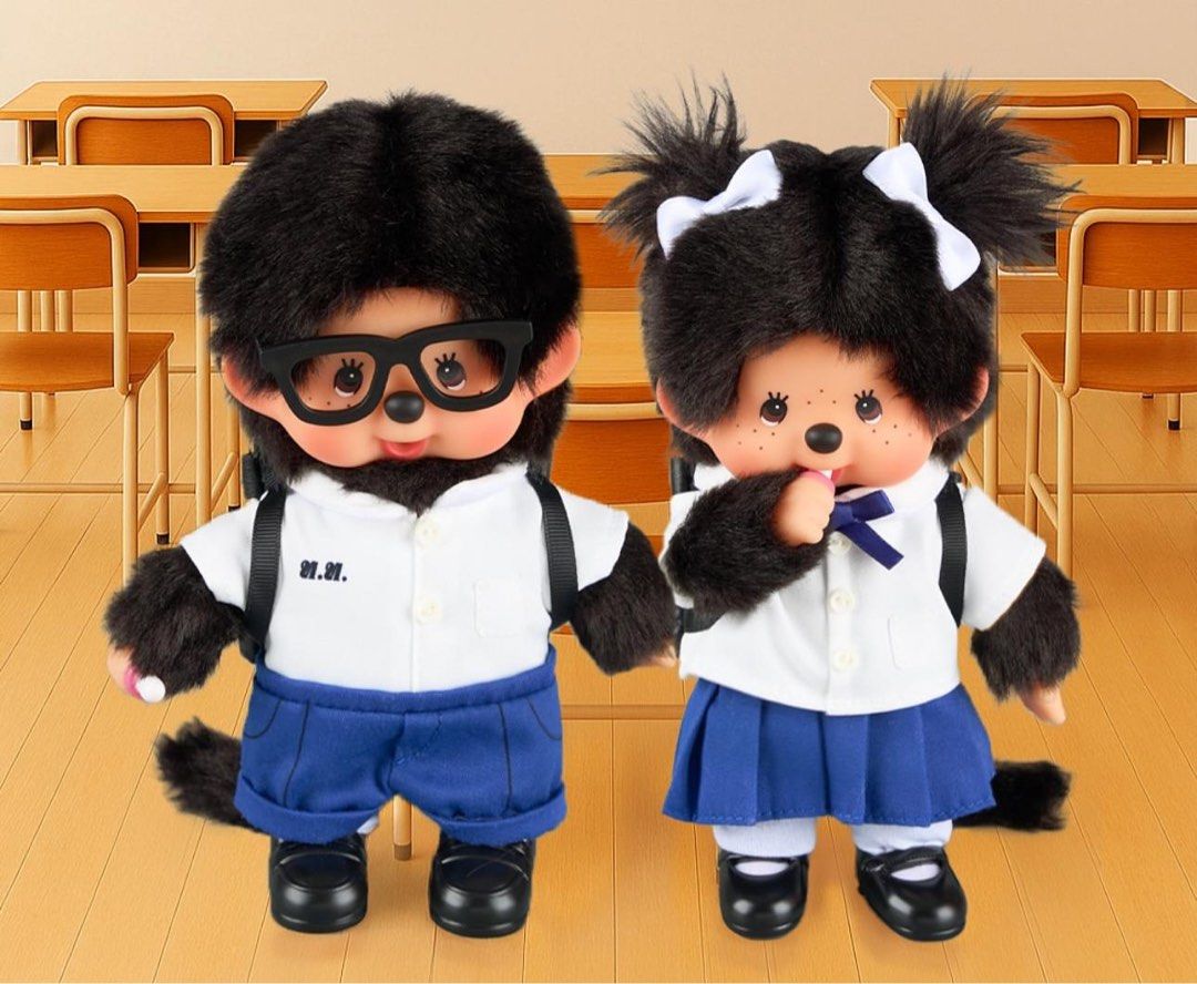 INSTOCKS THAILAND EXCLUSIVE monchhichi bebichhichi keychains and
