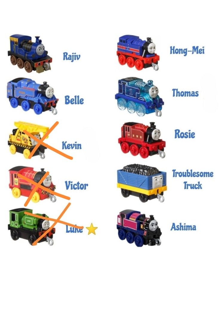 Thomas & Friends Die Cast Track Master (₱200 each) (Category: Vehicle & Diecast Models) located in Muntinlupa City. Submitted by its.joy (Listing ID 1386032163, Image 1). Description: .