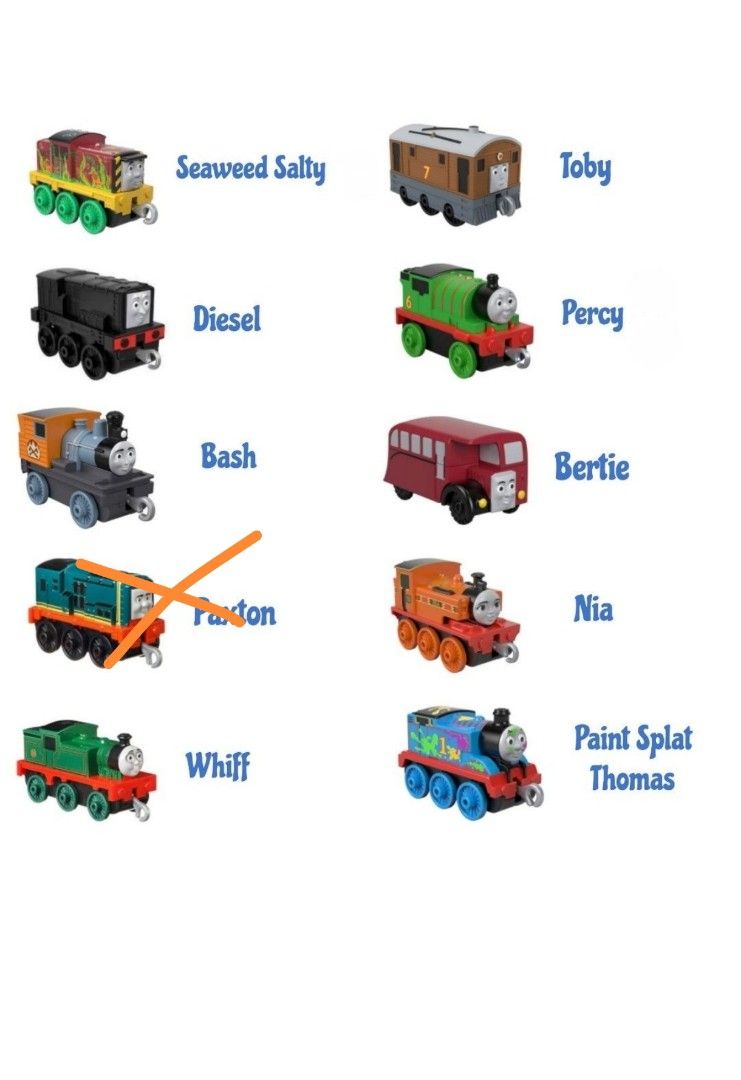 Thomas & Friends Die Cast Track Master (₱200 each) (Category: Vehicle & Diecast Models) located in Muntinlupa City. Submitted by its.joy (Listing ID 1386032163, Image 2). Description: .