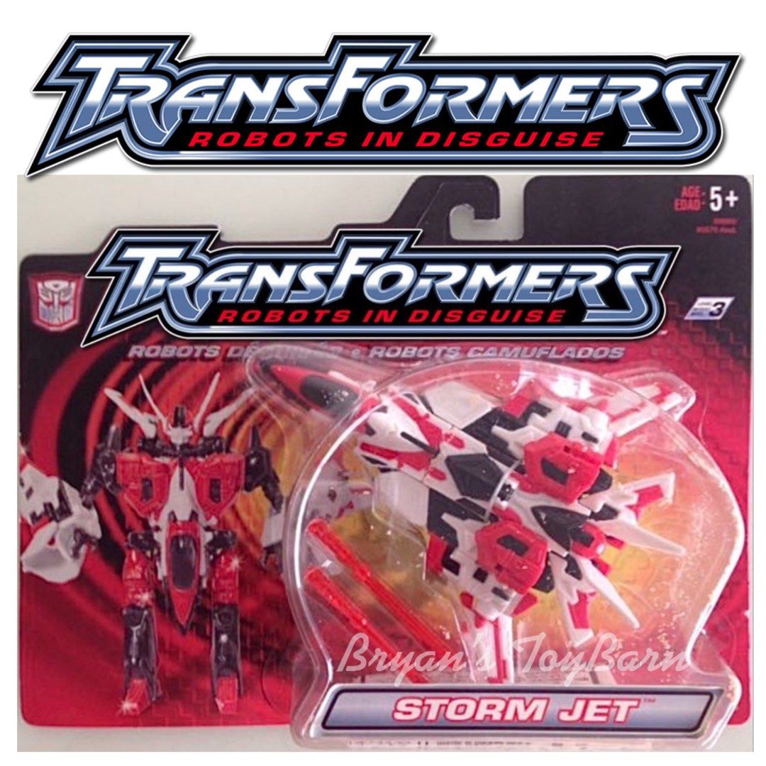 Transformers Autobot Storm Jet Robot in Disguise RID & Car Brothers ...