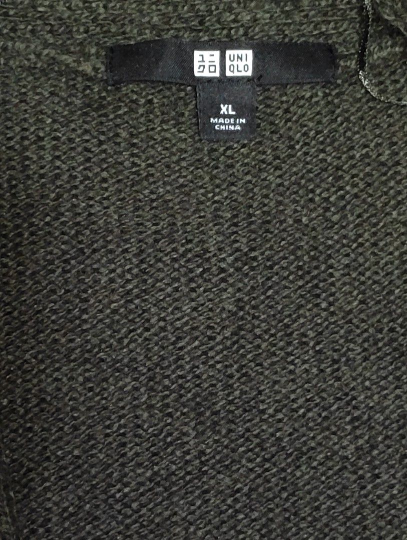 UNIQLO OVERSIZED KNIT CARDIGAN (Category: Coats, Jackets and Outerwear) located in Santa Cruz. Submitted by eytspreloved (Listing ID 1402795028, Image 2). Description: COLOR: OLIVE GREEN NO ISSUES/FLAWS APPROX SIZE: BUST 24" x LENGTH 30.5 PAYMENT FIRST TRU GCASH BUYER WILL SHOULDER THE SF NO COD/LALAMOVE LOCATION LAGUNA.