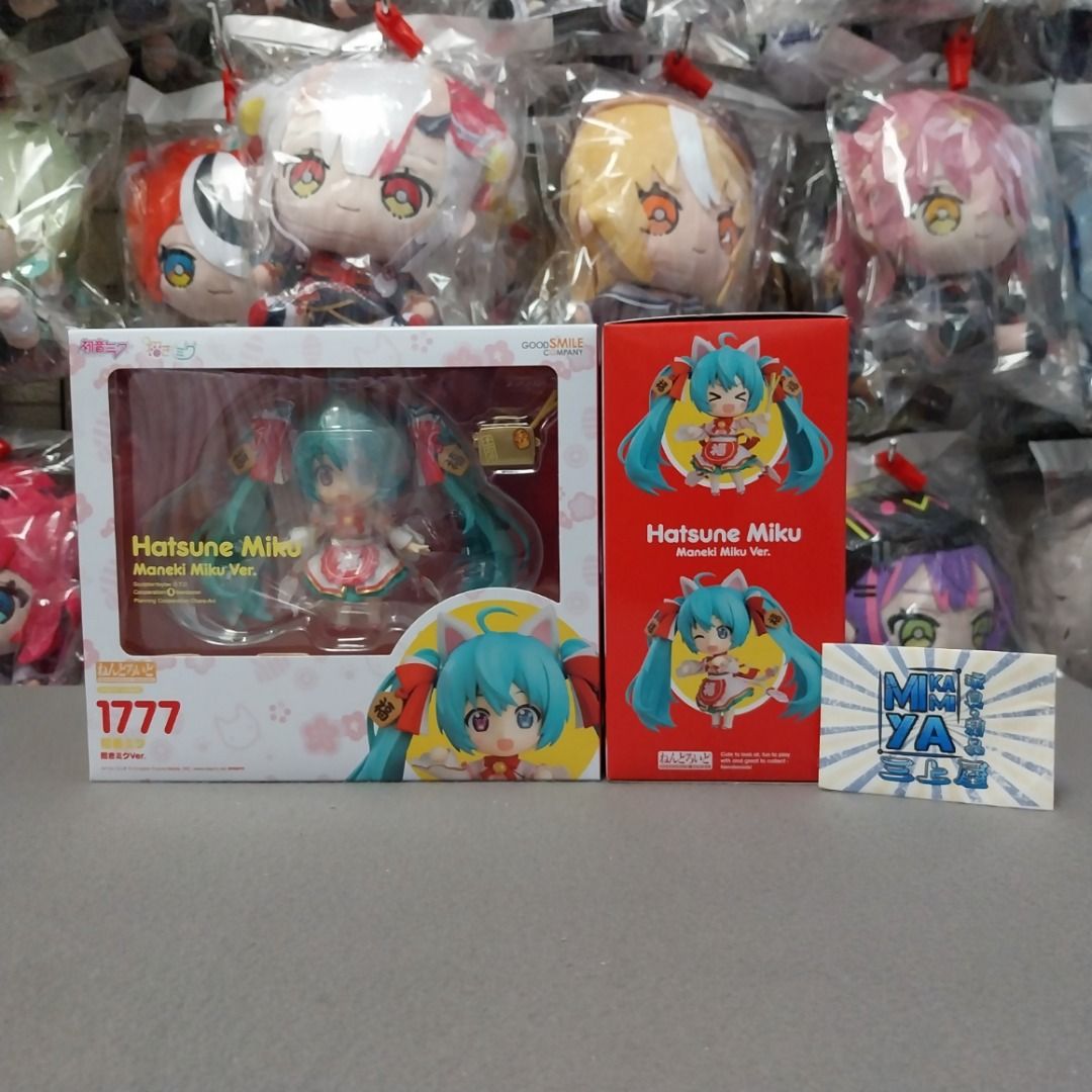 三上屋 行版現貨 Good Smile Company 黏土人 1777 初音未來 招財未來Ver. : Character Vocal系列 ...