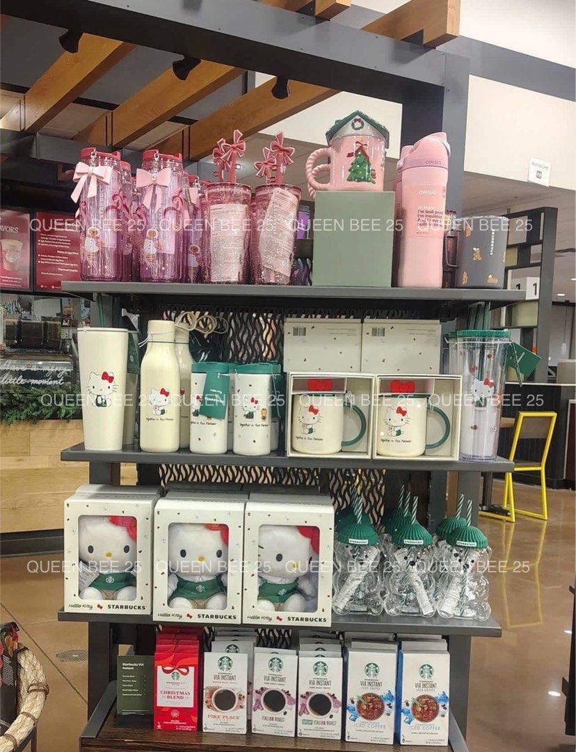 🍎 HELLO KITTY | STARBUCKS 🍎 (Category: Water Bottles & Tumblers) located in Makati City. Submitted by avenue.de.belle (Listing ID 1402271119, Image 1). Description: 🍎 HELLO KITTY | STARBUCKS 🍎 ⚠️ We exclusively offer GENUINE products and ensure their AUTHENTICITY. ⚠️ 🍎 BRAND NEW with SKU 🍎These were sourced overseas during our recent trips. • Drops on Nov 6 @ US and CANADA • ETA Nov 15 • For Pre-Order • 50% to secure order.