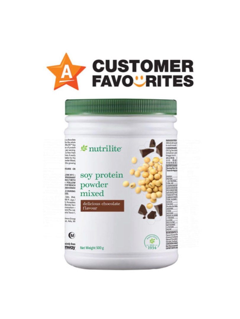 ❤️‍🔥Amway Nutrilite Soy Protein Powder Mix – Chocolate Flavour 500g (Category: Vitamins & Supplements) located in Singapore. Submitted by amway.sg.my (Listing ID 1351623200, Image 1). Description: Nutrilite Soy Protein Powder Mix – Chocolate Flavour 500g S$ 54.00 ABO/APC Price Retail Price: S$ 68.00.