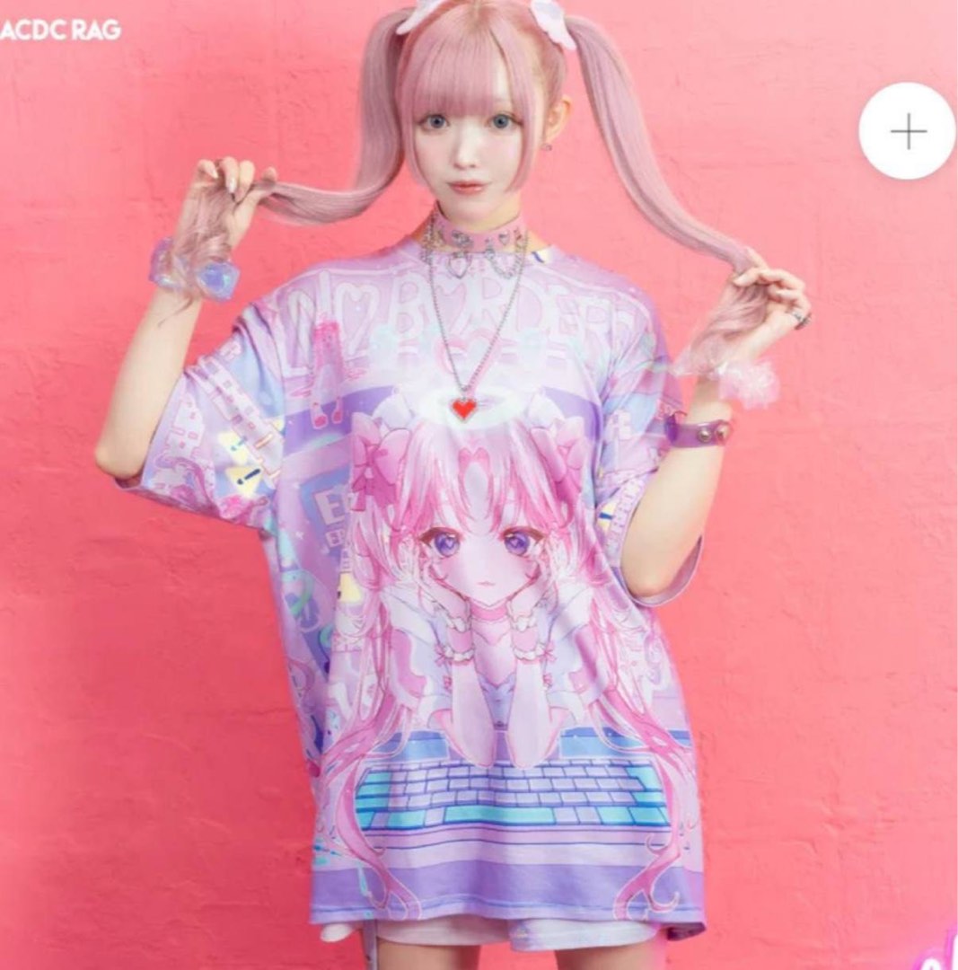 Authentic ACDC RAG Idol Tenshi Kaiwai Jirai Kei Anime Colourful ...