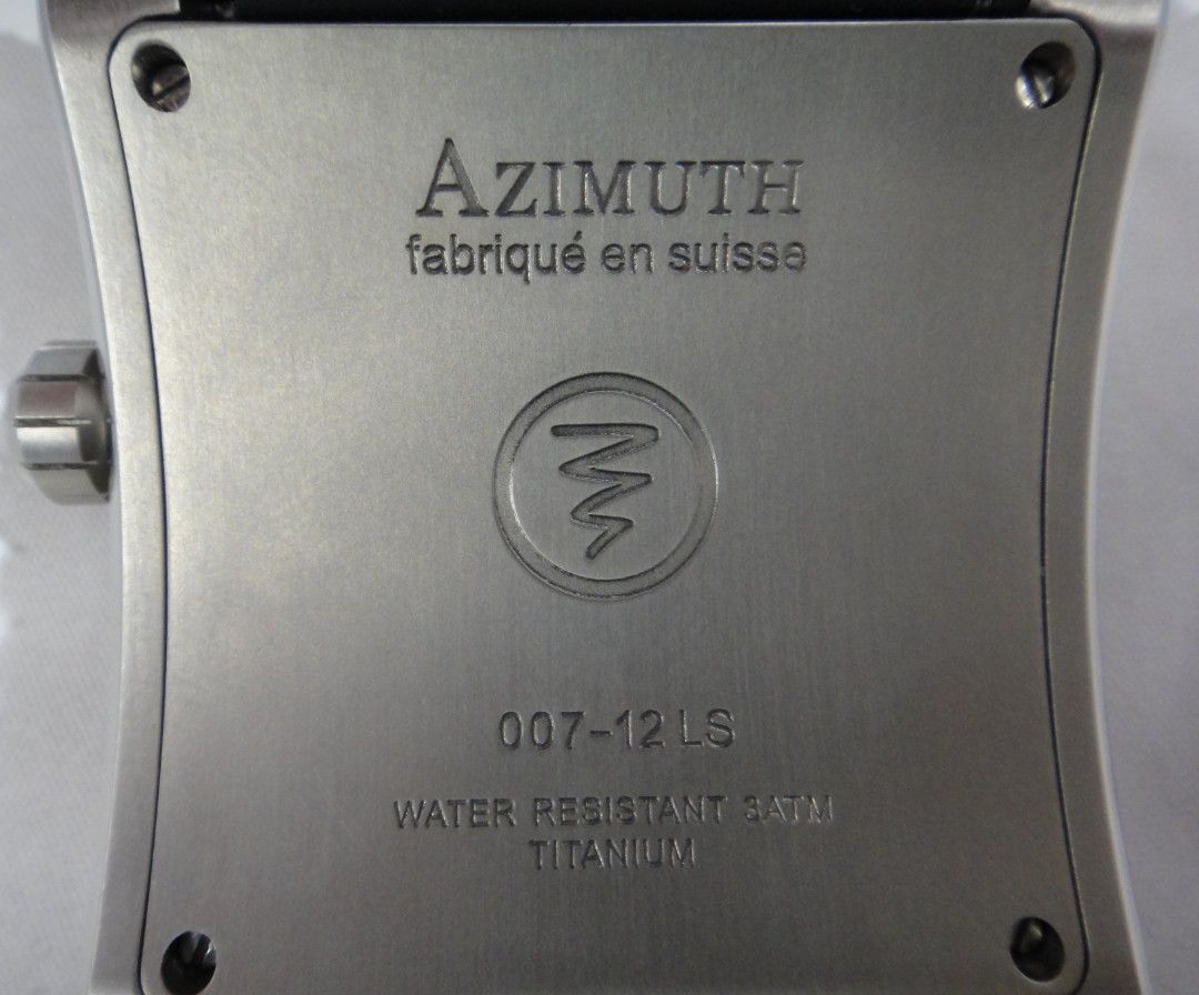 Azimuth SP-1 Landship Titanium Swiss Automatic Limited Edition 100 ...