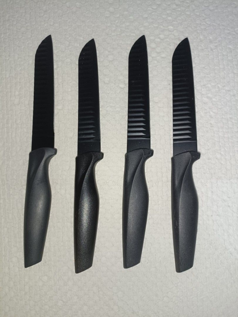 Bayco Pairing Bundle Knives 2 pcs bundle na lang avail (Category: Knives & Chopping Boards) located in San Pedro. Submitted by elevens_online_thrift_shop (Listing ID 1402925598, Image 3). Description: brand new without packaging japan knife.