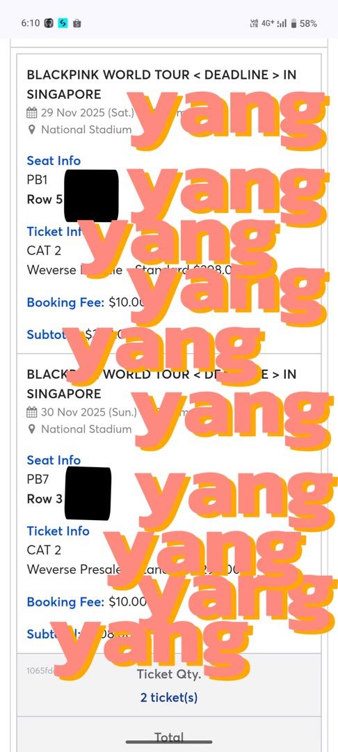 BP Sg, Tickets & Vouchers, Event Tickets on Carousell