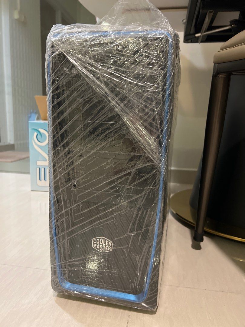 Cooler Master Computer (Category: Computer Parts) located in Singapore. Submitted by JunHaoSam (Listing ID 1402977837, Image 1). Description: - Wrapped in protective plastic - Perfect for PC building or upgrading.