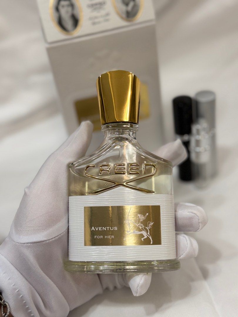 CREED Aventus For Her (Decants/Full Bottle) (Category: Fragrance & Deodorants) located in Quezon City. Submitted by nics. (Listing ID 1403033043, Image 2). Description: For decant: Creed Aventus for Her 1ml- 320 2ml- 600 3ml- 1000 5ml- 1,500 For Fullbottle: 16,500 only!! 🫶🏻❤️.