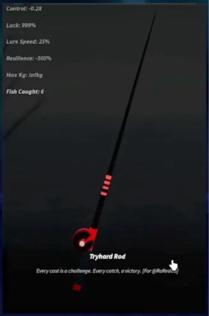 FISCH TRYHARD ROD(CHEAPEST IN THE MARKET), Video Gaming, Video Games ...