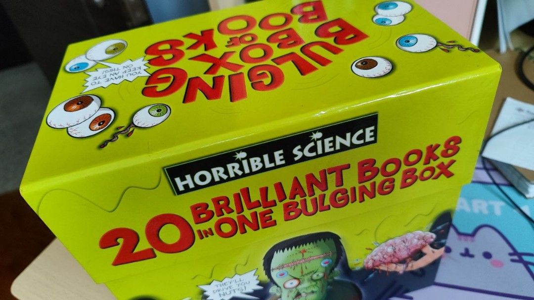 Horrible Science: 20 Brilliant Books in One Bulging Box on Carousell